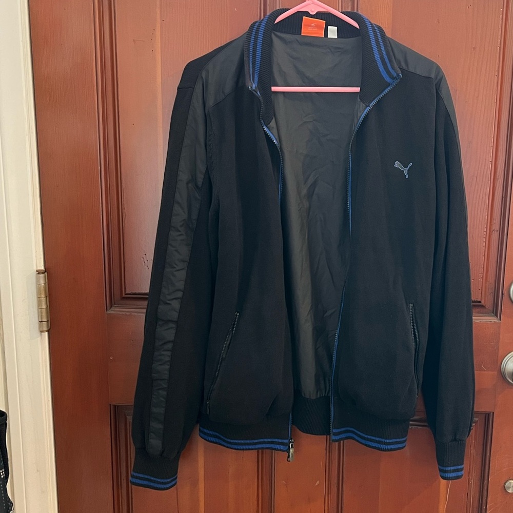 PUMA zip front jacket